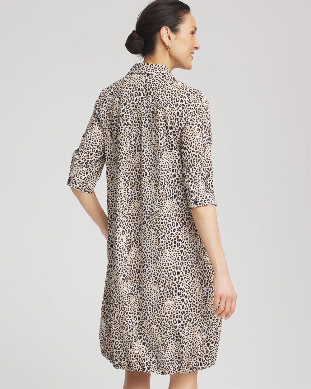 Zenergy® Animal Print UPF Bungee Dress click to view larger image.