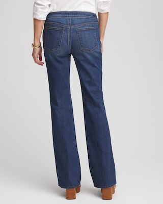 Pull-On Slim Bootcut Jeggings click to view larger image.