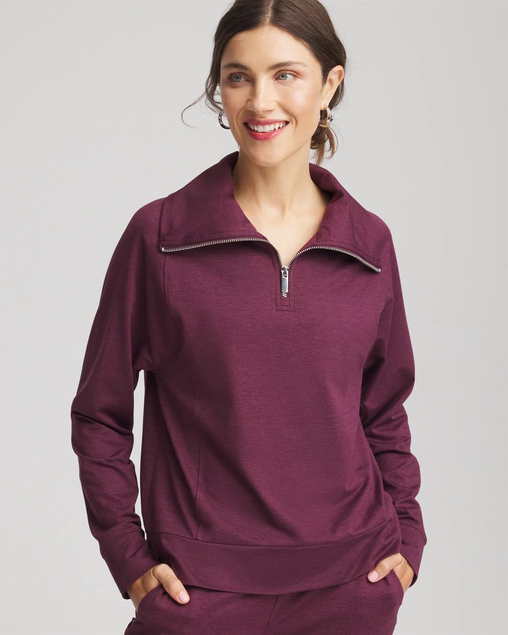 Zenergy® Cloud Half-Zip Pullover Top