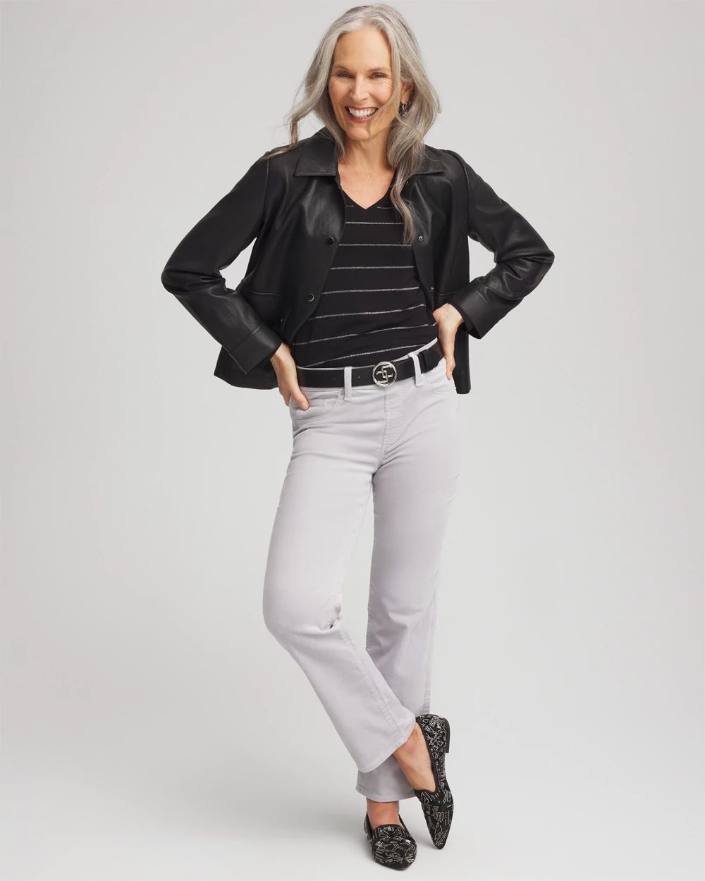 Touch of Cool™ Lurex Layering Tee