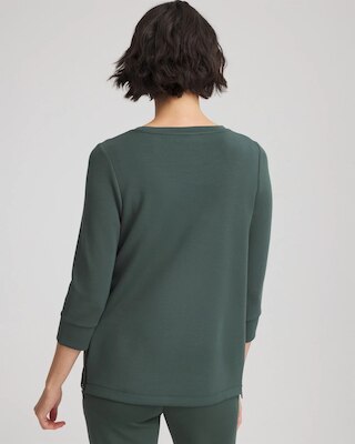 Zenergy® Satin-Trim Tunic click to view larger image.