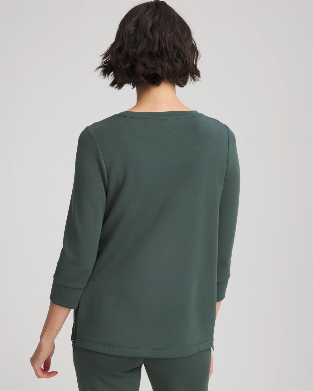 Zenergy® Satin-Trim Tunic click to view larger image.