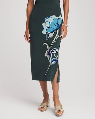 Travelers™ Artisanal Midi Skirt click to view larger image.