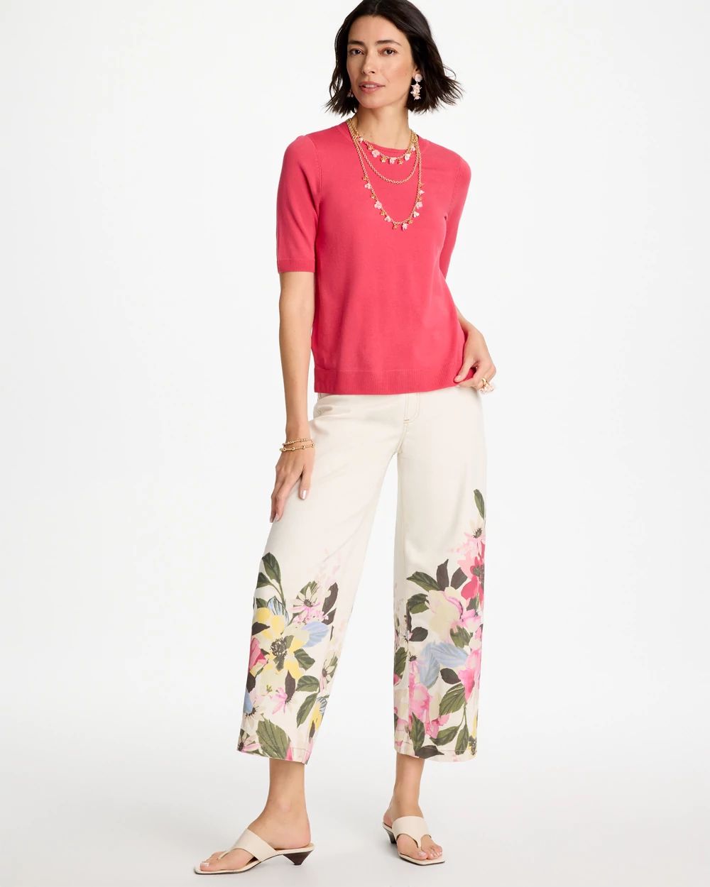 Ella Crewneck Pullover Sweater