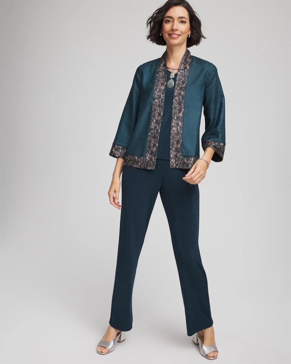 Travelers™ Collection Crystal Crushed Reversible Jacket click to view larger image.