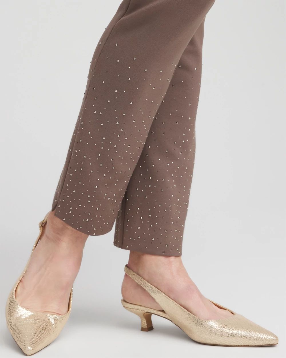 Juliet Embellished Ankle Pants