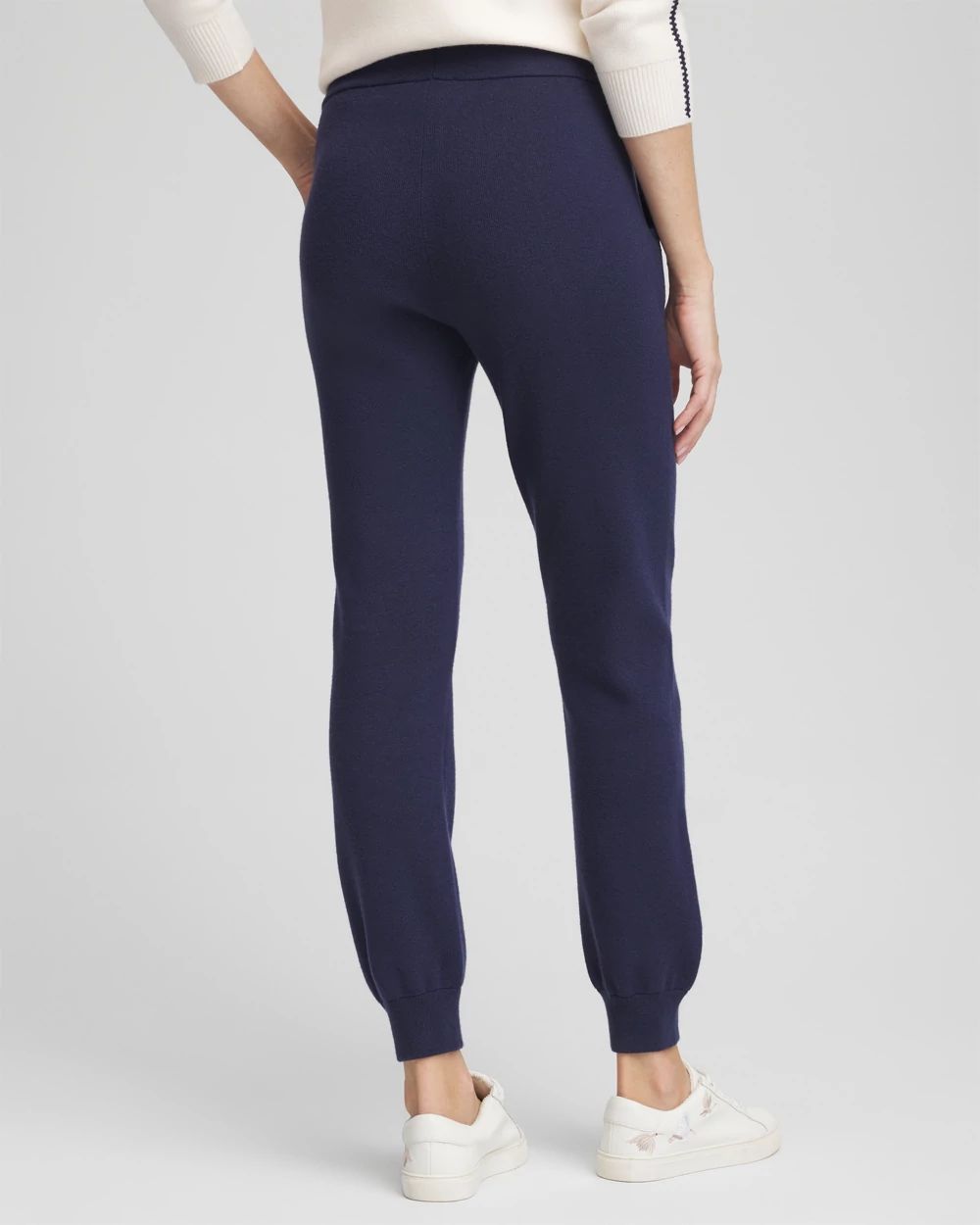 Zenergy® Luxe Cashmere-Blend Ankle Jogger Pants click to view larger image.