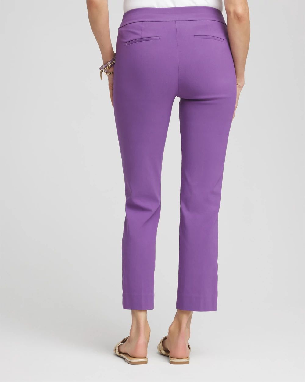 Brigitte™ Slim Pull-On Crop Pant click to view larger image.