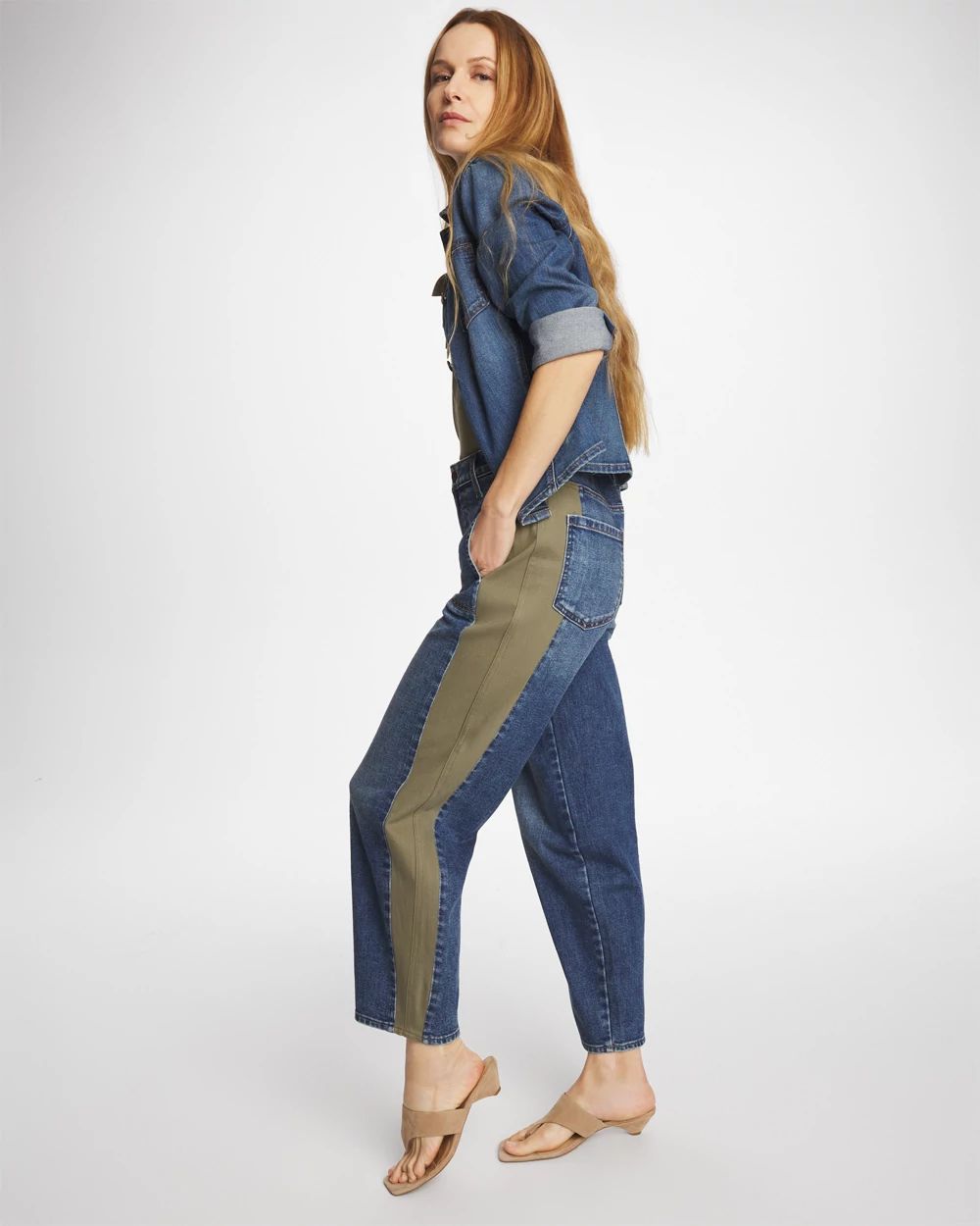 Utility Barrel Jeans click to view larger image.