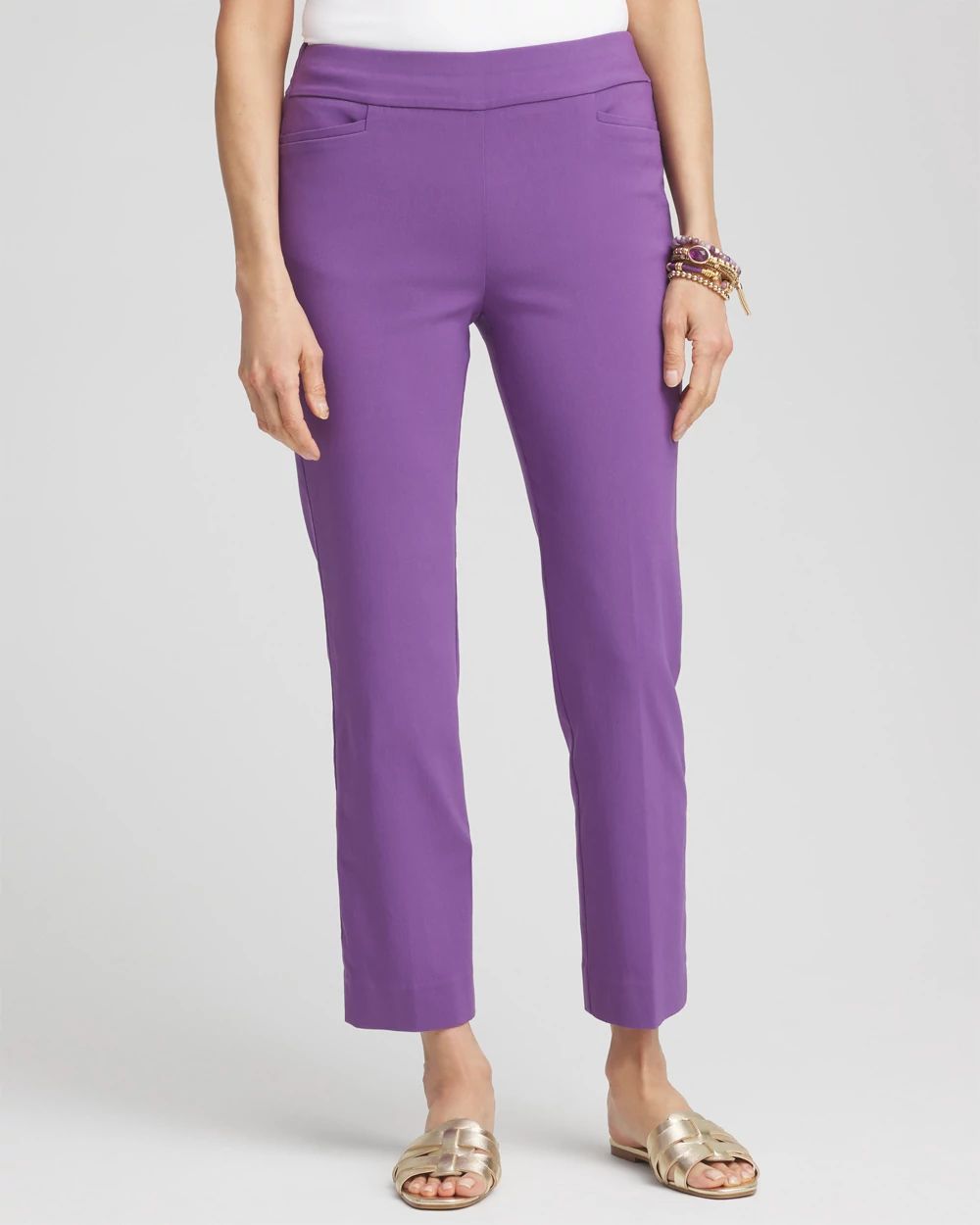 Brigitte™ Slim Pull-On Crop Pant