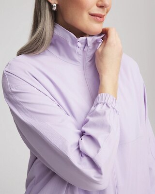 Zenergy® UPF Striped Jacket click to view larger image.