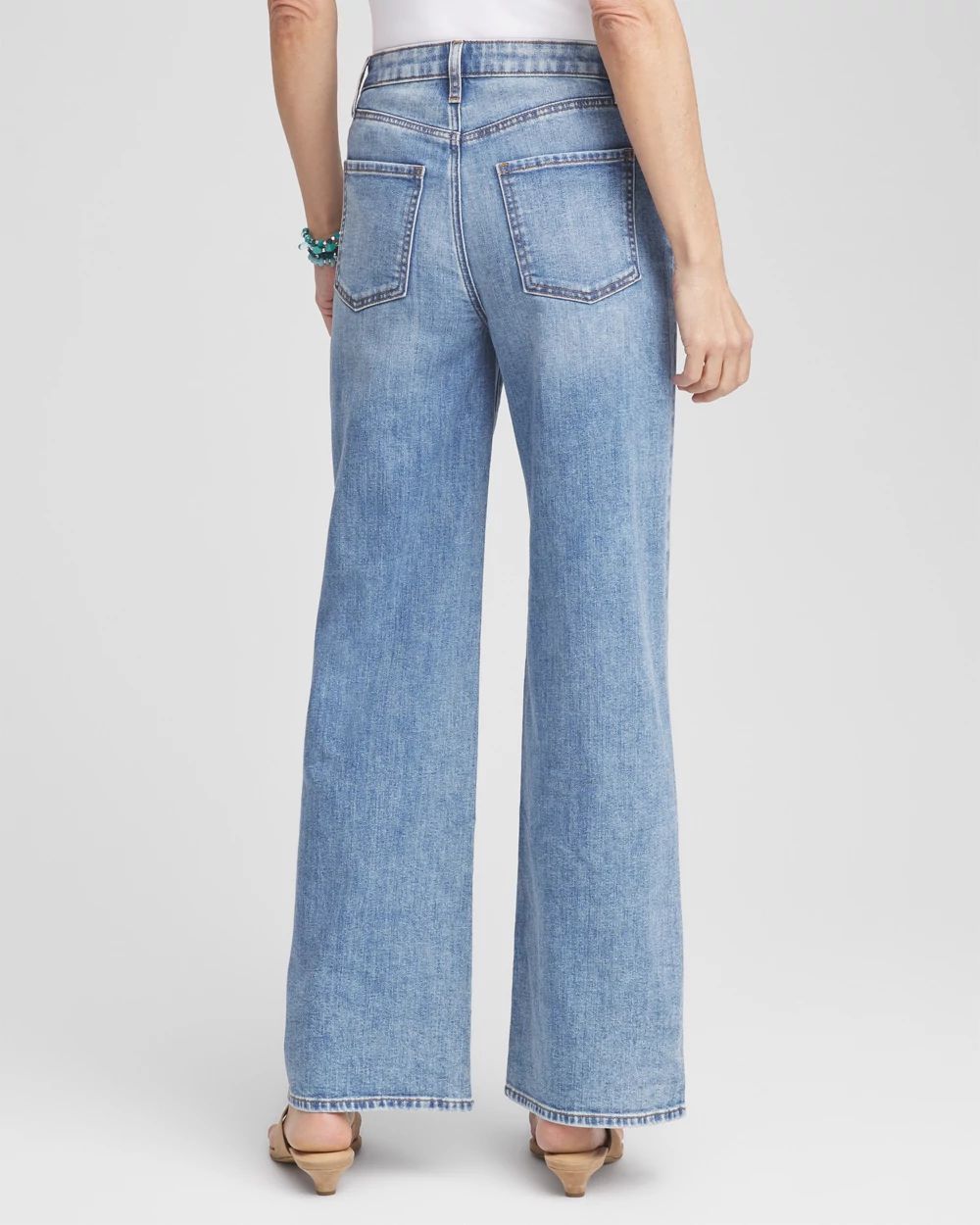 High Rise Wide Leg Jeans