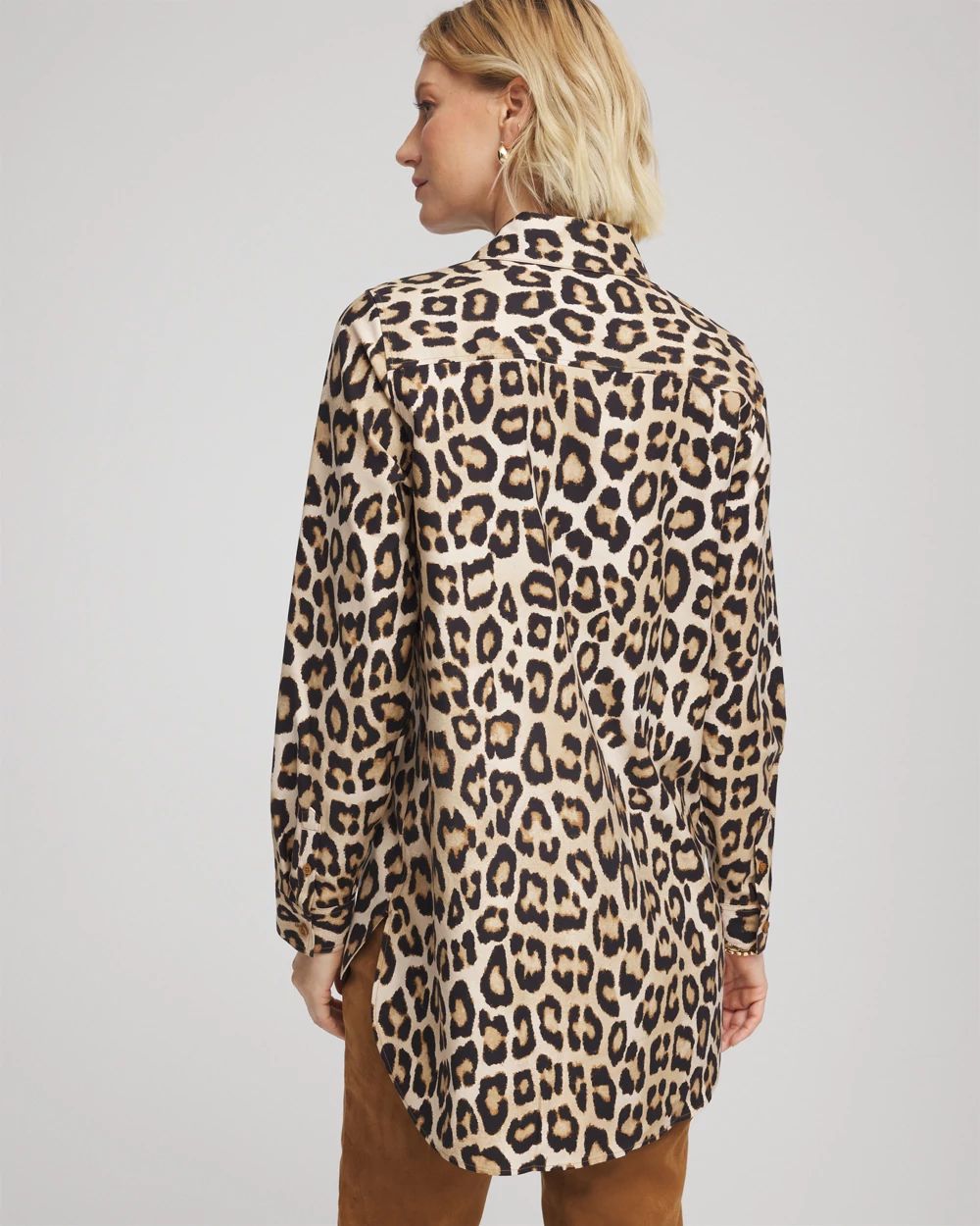 No Iron™ Animal-Print Tunic