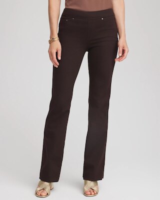 Pull-On Slim Bootcut Jeggings