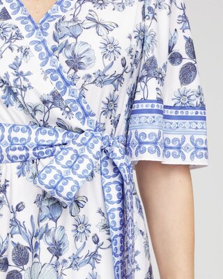 Surplice Matte Satin Maxi Dress click to view larger image.