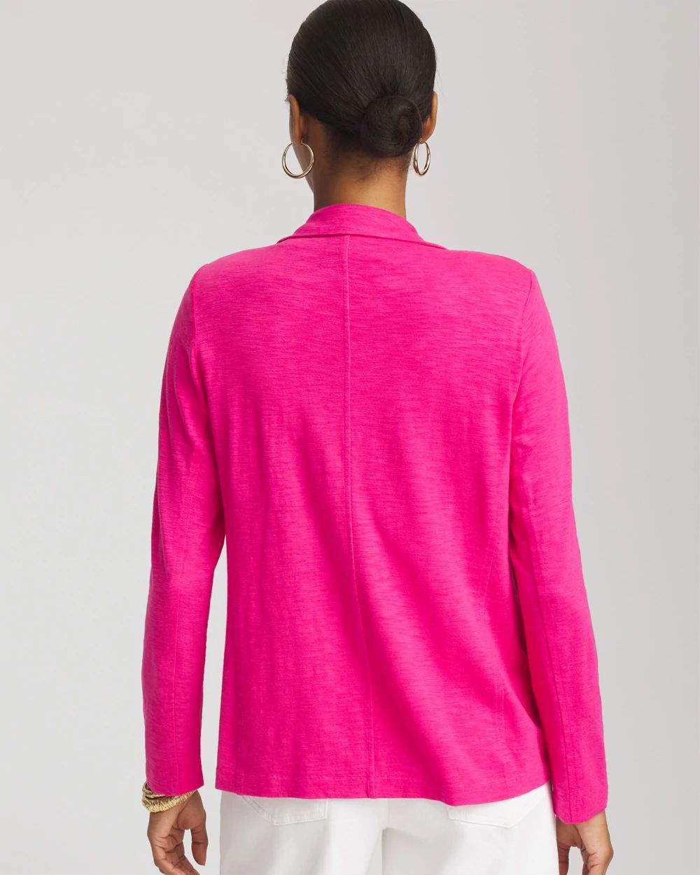 Slub Knit Blazer click to view larger image.