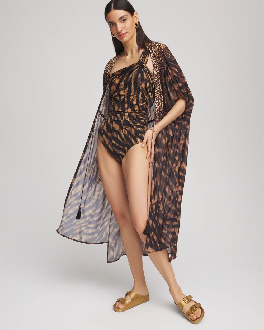 Miraclesuit® Raya De Safari Europa One-Piece Swimsuit