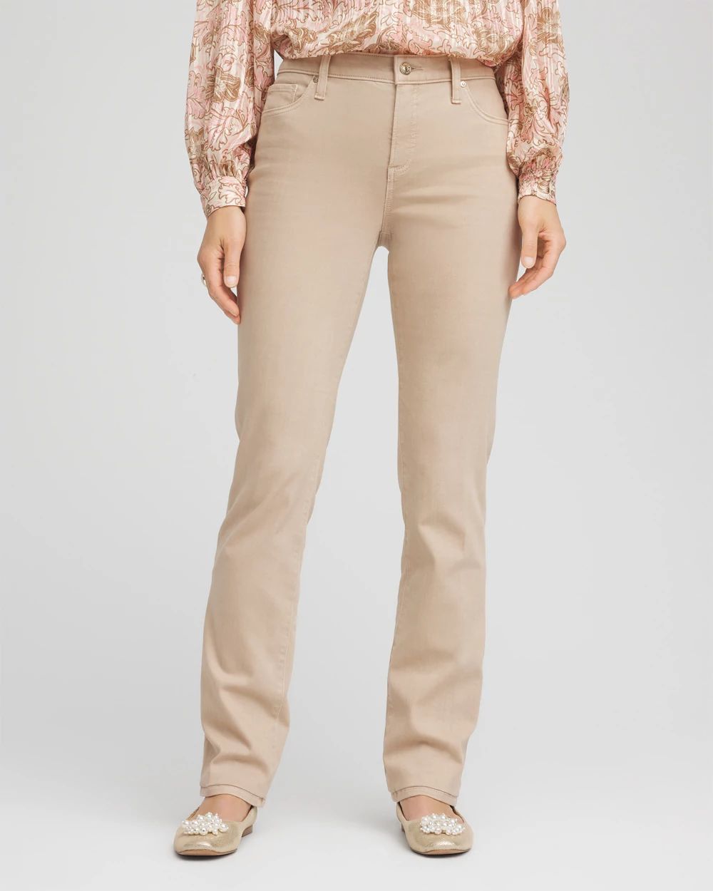 Girlfriend Slim Full-Length Jeans