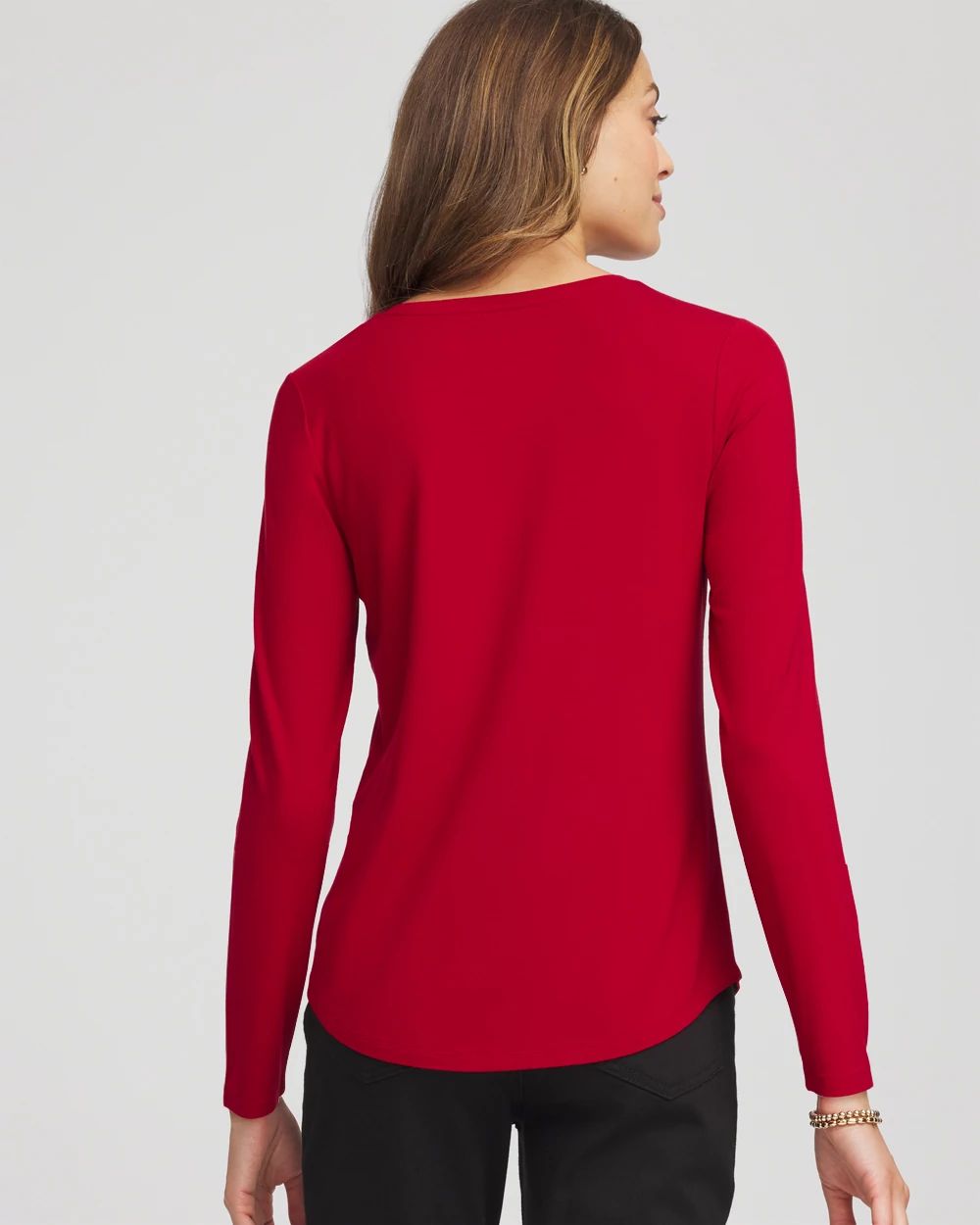 Touch of Cool™ V-Neck Layering Tee