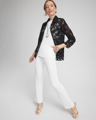 Petite Travelers™ No Tummy Lined Pants click to view larger image.