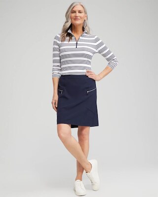 Zenergy® UPF Neema Rib-Mix Skort click to view larger image.