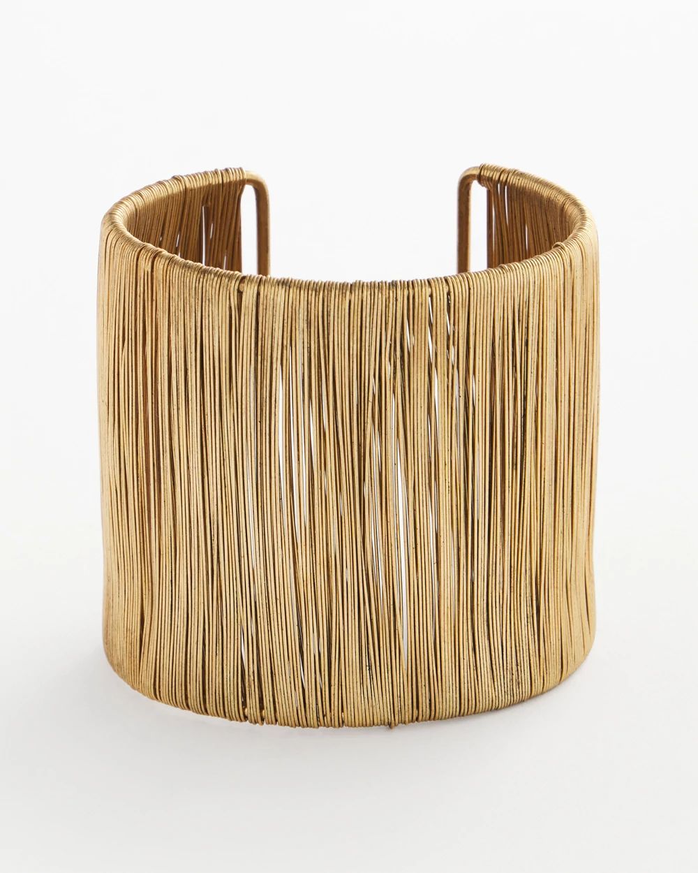 Textured Gold Cuff