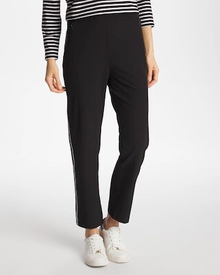 Zenergy® UPF Lattice-Trim Ankle Pants