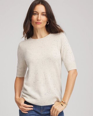 Crewneck Cashmere Pullover Sweater