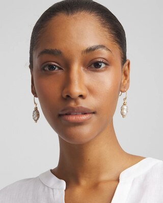 No Droop® Freshwater Pearl Earrings