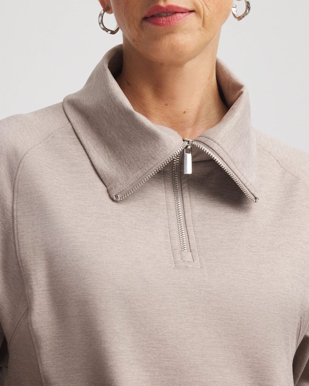 Zenergy® Cloud Half-Zip Pullover Top click to view larger image.