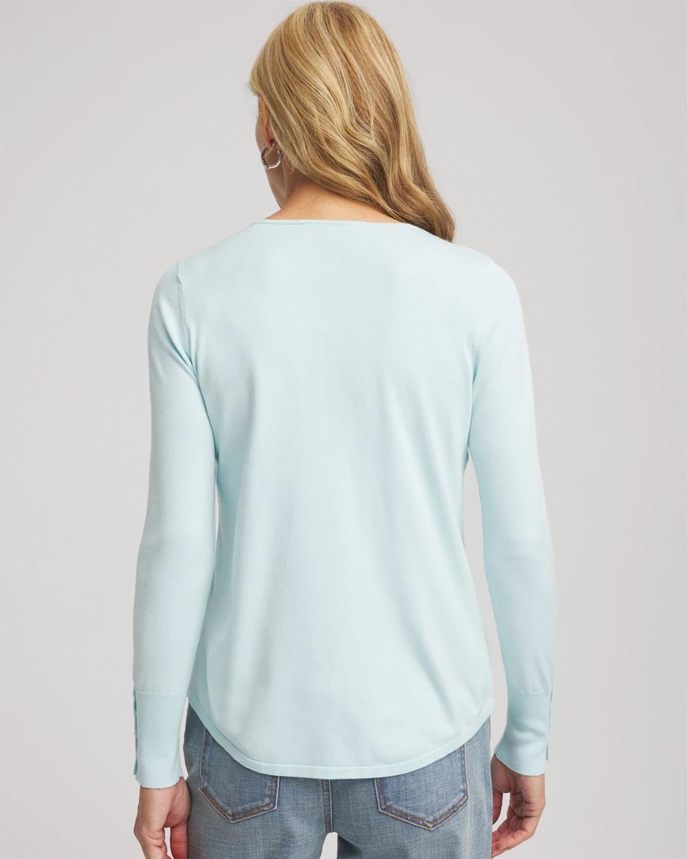 Ella V-Neck Pullover Sweater