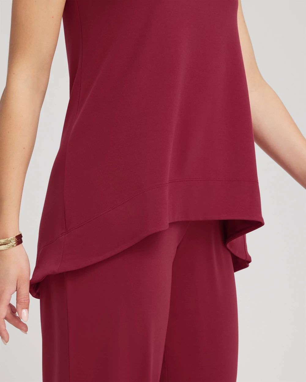 Travelers™ Knit High-Low Hem Top click to view larger image.