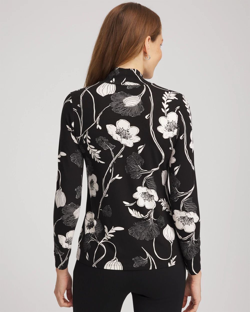 Touch of Cool™ Mockneck Layering Tee