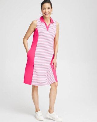 Zenergy® UPF Block Stripe Dress