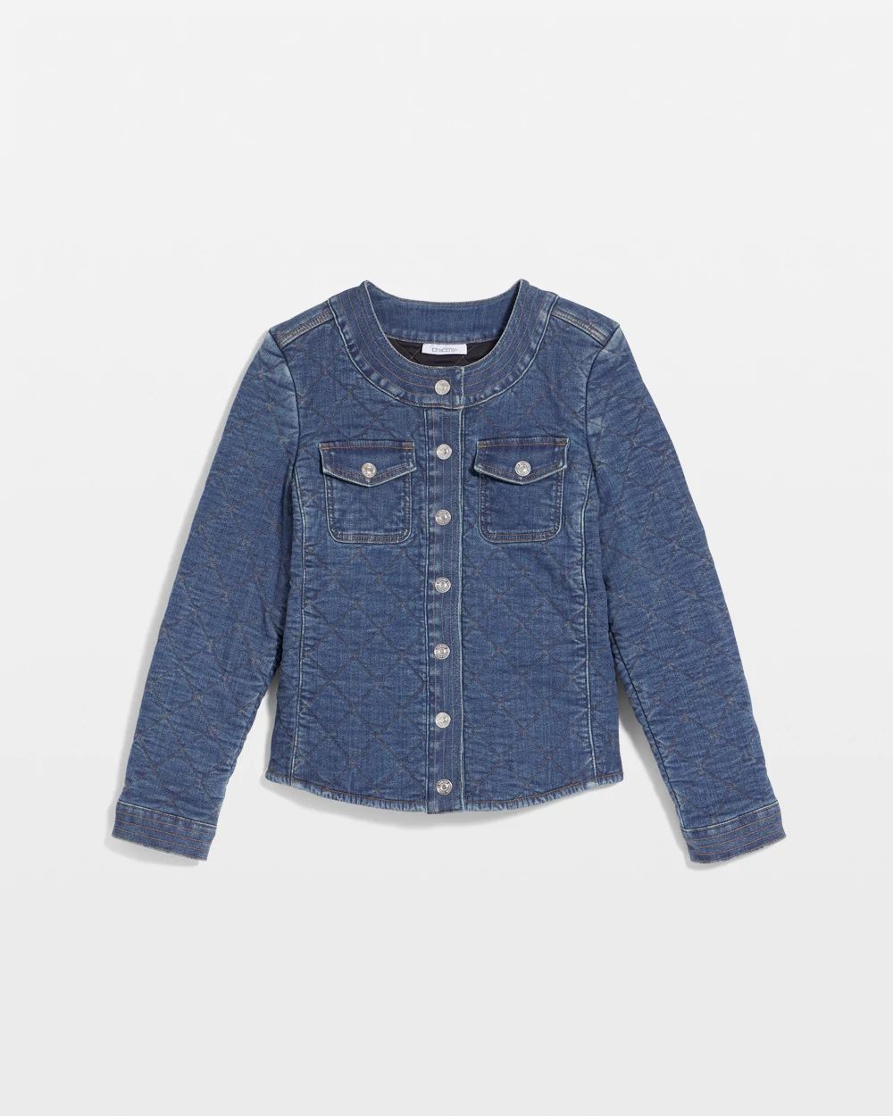 Quilted Denim Jacket