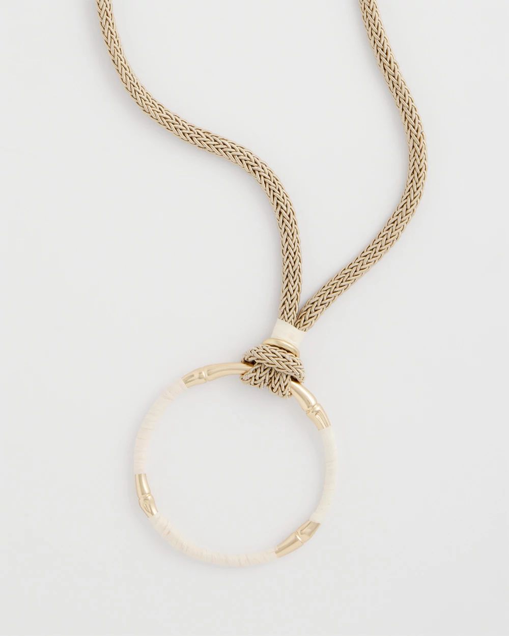 Large Open Pendant Necklace