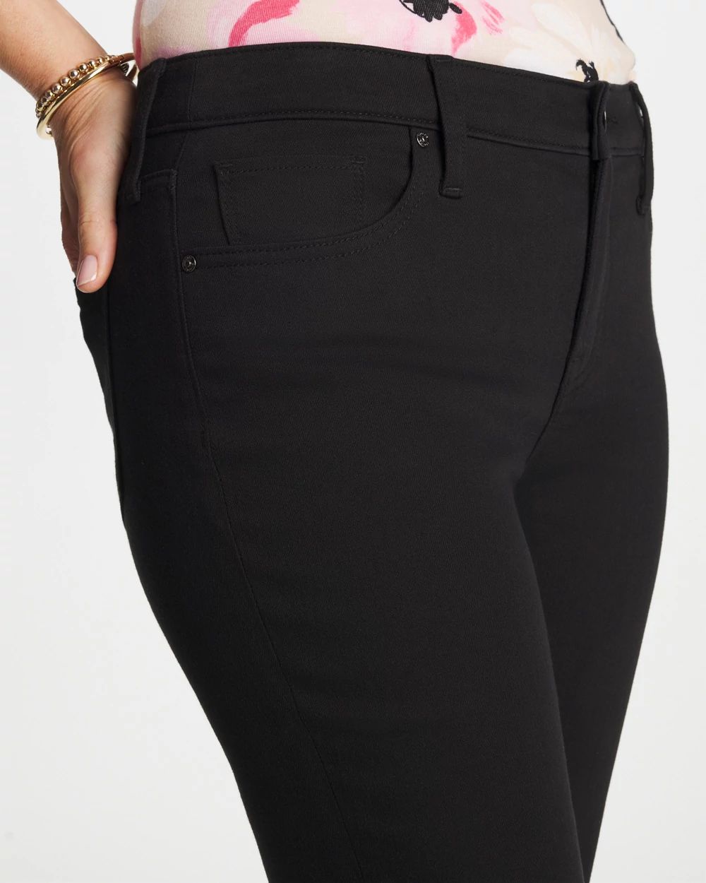 Girlfriend Slim Crop Jeans