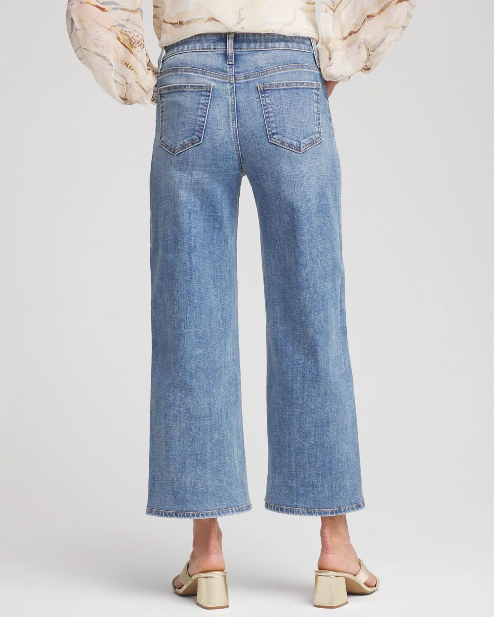 Girlfriend Wide-Leg Cropped Jean