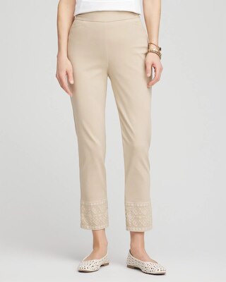 Brigitte™ Embroidered  Ankle Pants