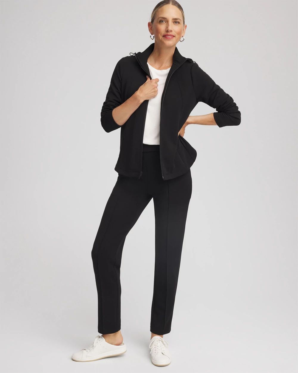 Zenergy® Pintuck Ankle Pants