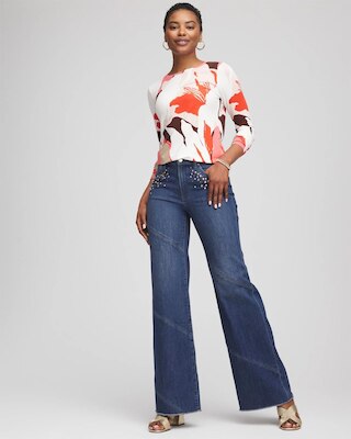 Tropical Touch of Cool™ Layering Tee click to view larger image.