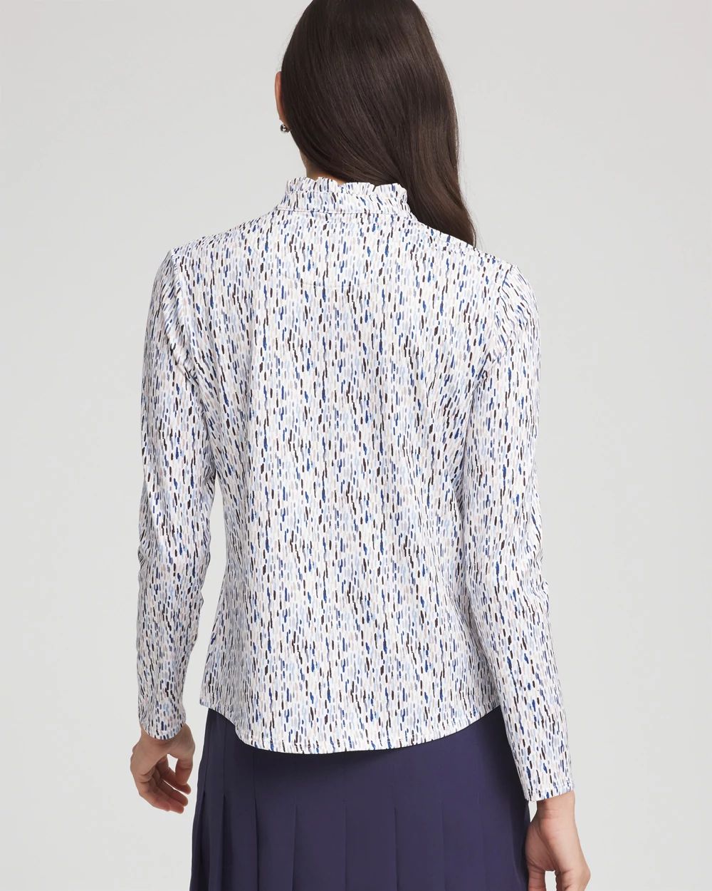 Zenergy® UPF Rice Ruffle Top click to view larger image.