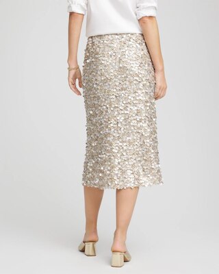 Sequins Party Pencil Skirt click to view larger image.