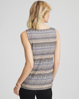 Travelers™ Knit Chevron Tank click to view larger image.
