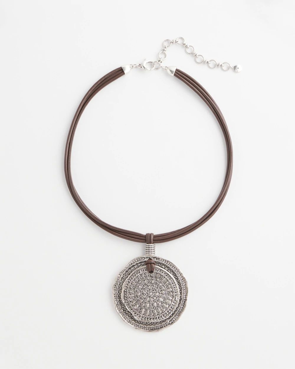 Medallion Pendant Necklace