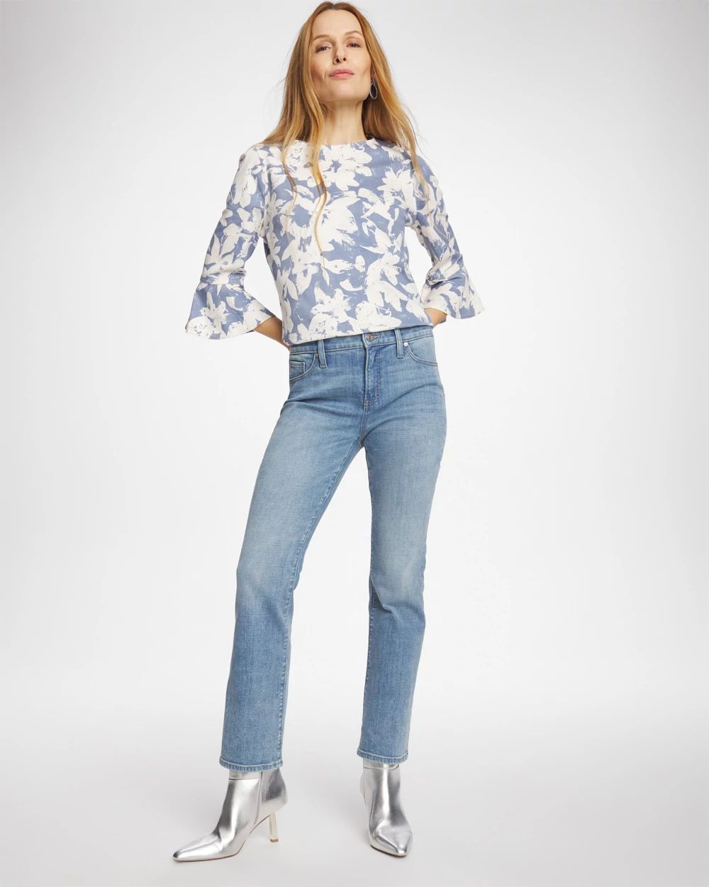 Girlfriend Kick Flare Jeans click to view larger image.