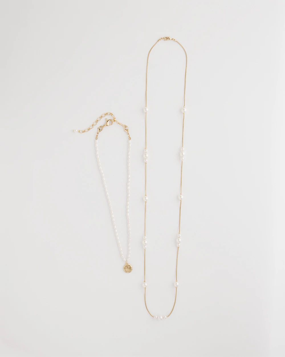 Convertible Faux Pearl Necklace