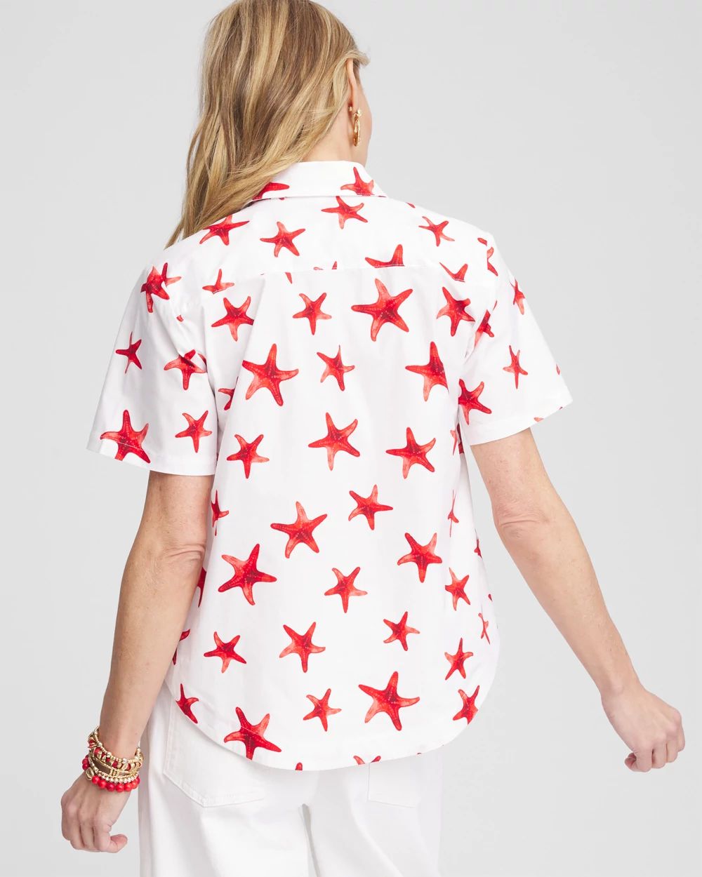 Starfish Short Sleeve Swing Shirt