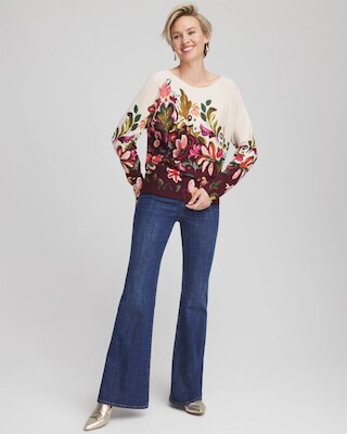 Ella Dolman Pullover Sweater click to view larger image.