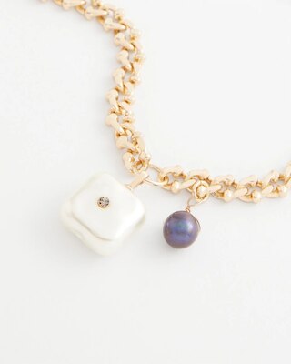 Freshwater Pearl Pendant Necklace click to view larger image.